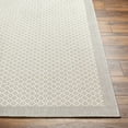 thumbnail image 3 of Hauteloom Suzu Living Room, Bedroom Patio Outdoor Area Rug - Contemporary - Bone, Cloud Gray, Dark Gray - 18" Sample, 3 of 5
