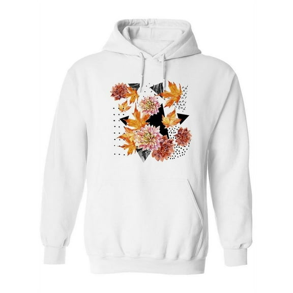 Autumn Leaves. Hoodie Women -Image by Shutterstock, Female 5X-Large
