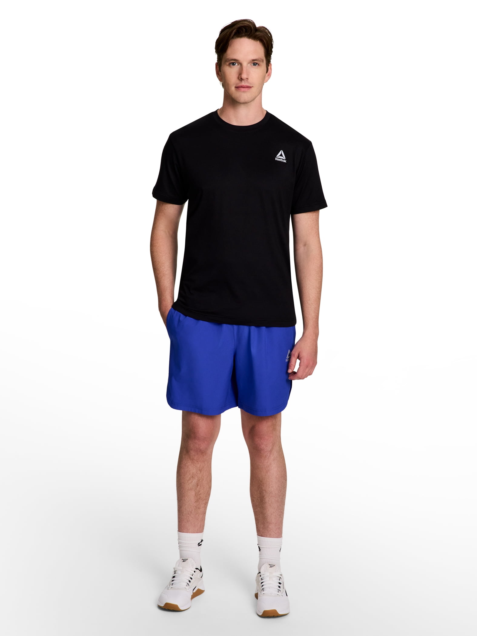 Reebok Men's and Big Men's Woven Shorts, 5" & 7" Inseams, Sizes XS-5XL