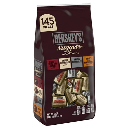 Hershey's Assorted Chocolate Nuggets, 145 Ct