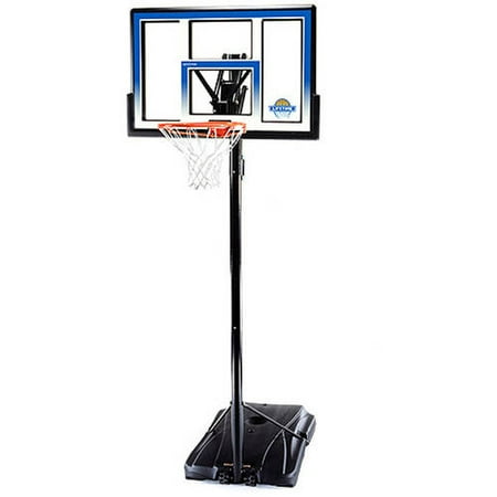 Lifetime 48" Shatterproof Portable One Hand Height Adjustable Basketball System, 51550