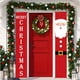 thumbnail image 4 of Bearachild 1 par de carteles navideños, letrero de porche de Navidad, cartel de puerta de Navidad de tela Oxford, decoración de fiesta para colgar en la Kits de decoración para fiestas A Bearachild HA000240-03B, 4 of 6