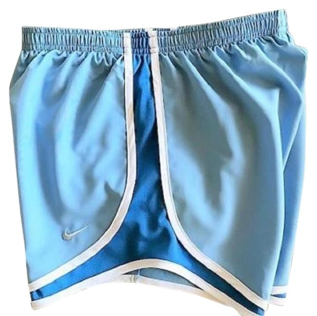 light blue nike shorts women's