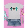 thumbnail image 3 of Alien Peace Trio Emoji - Futuristic Symbol Art Design Youth's T-shirt, 3 of 4