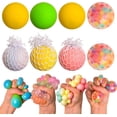 thumbnail image 1 of Squishy Stress Balls para adultos y niños - 8 Pk Cambio de color Stress Ball Fidget Toy Squeeze Colorful Stress Balls Sensorial Stress and Ansiedad Relief, 1 of 5