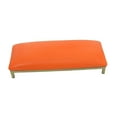 thumbnail image 5 of Nail Pillow Nail Art Hand Holder Accessory PU Leather Hand Cushion Nail Hand Rest Cushion for Manicurist Nail Technician Use orange, 5 of 10