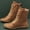 Brown, variant on YOUSNH Mid-Calf Boots Ankle Boots for Women Chunky Women's Shorts Boots Leopard Retro Shoes Ankle Boots Womens Boots Brown 6.5