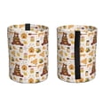 thumbnail image 2 of Easygdp Cute Bee Honey Jar Hive Bear Car Trash Can Garbage Car Accessories Trash Can Car Waste Bin for for Driver and Passenger Any Vehicle, 2 of 7