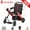 Red, variant on PAISEEC W1 2-in-1, Airline Approved Electric Wheelchair with Walker Combo, Gray, 300 lb Limit