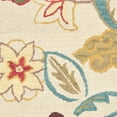 thumbnail image 4 of SAFAVIEH Blossom Nancy Floral Flowers Wool Area Rug, Beige/Multi, 2'6" x 4', 4 of 5