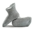 thumbnail image 6 of LNGOOR 6 Pairs Baby Non Slip Socks Toddler Socks With Grips Ankle for Infants Kids Little Girls Boys 3-12 months, 6 of 7
