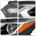 thumbnail image 5 of For Chevy Equinox 2018-2020 Halogen Headlights Headlamps w/ LED DRL Left+Right, 5 of 6