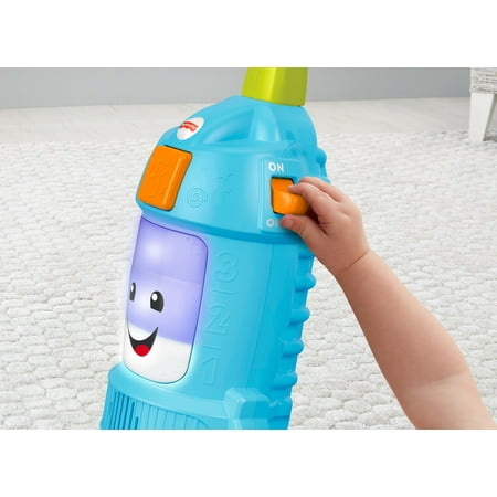 Fisher-Price - Laugh & Learn Light-Up Learning Vacuum - Blue