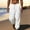 White, variant on Njoeus Men's Cotton Linen Baggy Sweatpants Casual Elastic Waist Yoga Jogger Pants for Men Lightweight Gym Workout Pants Trousers S-3XL