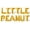 Gold, variant on Letter Balloons - LITTLE PEANUT 16" Inch Alphabet Letters Foil Mylar Balloon Baby Shower Party Banner (White)
