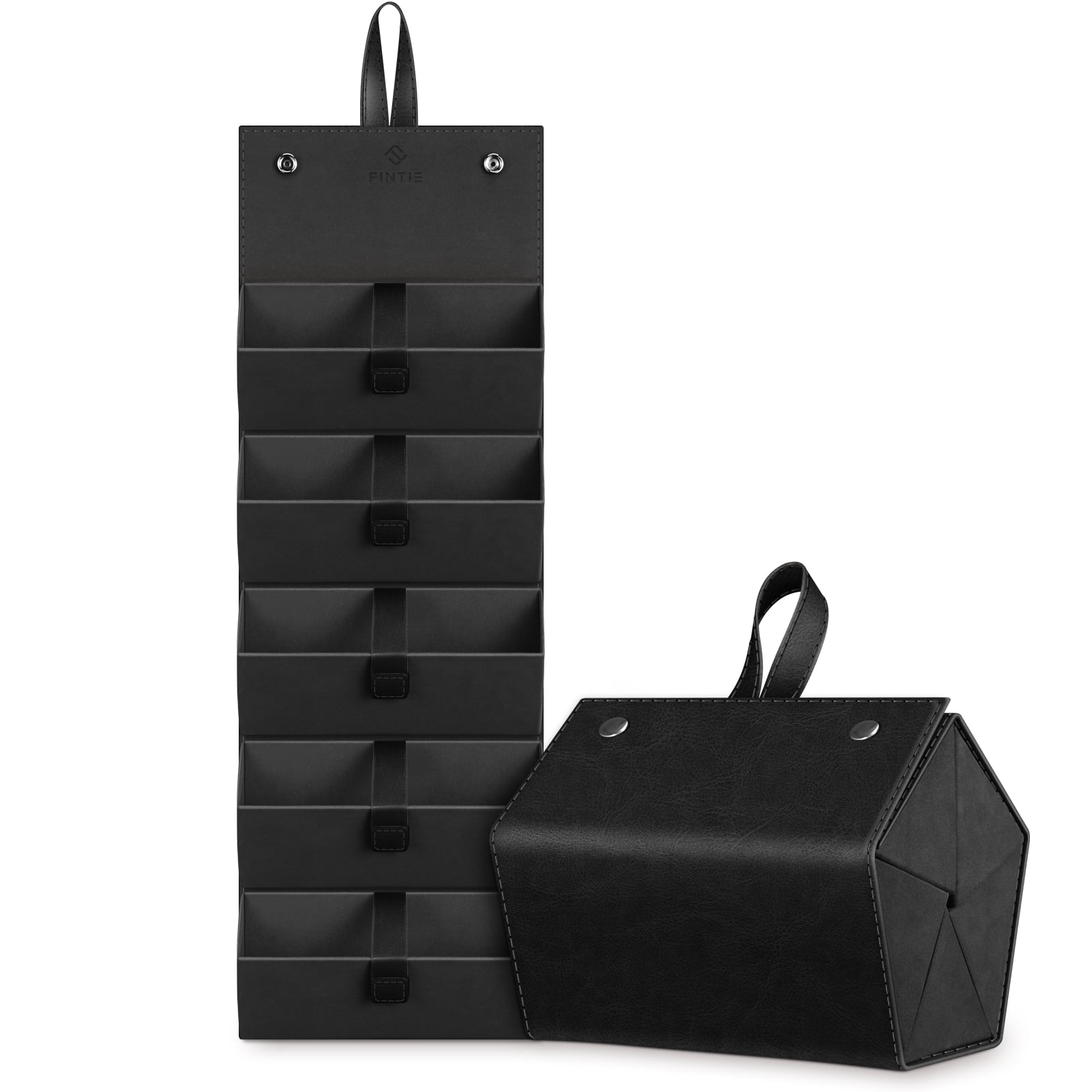 Fintie Sunglasses Organizer Travel Case, 5 Slot Foldable Eyeglasses