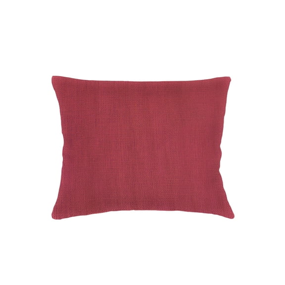 So Soft Linen Red Dutch Euro Pillow 28x36 Down