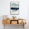 thumbnail image 6 of Waves I Framed Premium Gallery Wrapped Canvas - Ready to Hang - 27 x 41 - Natural Wood Floating Frame, 6 of 9