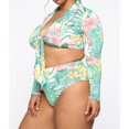 thumbnail image 4 of Conjunto de Bikini Bandeau para mujer, traje de baño brasileño con realce, ropa de playa, 4 of 5