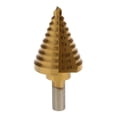 thumbnail image 1 of Taladro Escalonado HSS con Vástago Triangular Zulema 3/8 Pulgadas, 1 of 7