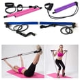 thumbnail image 4 of Zunammy Pilates Bar Stick Resistance Band for Portable Gym Home Fitness Exercise - Purple, 4 of 7