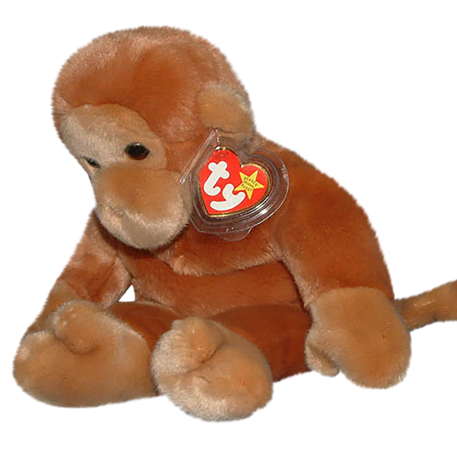 Ty Buddy Bongo the Monkey Stuffed Animal MWMT