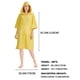 thumbnail image 3 of Toalla unisex de color liso para playa, baño, natación, albornoz con capucha y bolsillo, chal para mujer, 3 of 5