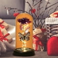 thumbnail image 5 of LHNFT Valentine's Day Rose Gifts for Women Butterfly Rose in Glass Dome, Forever Light Up Rose Birthday Gift for Mom Rose Gifts for Thanksgiving Christmas Mothers Day Valentines Day Gifts for Her, 5 of 9