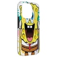thumbnail image 3 of Funda para iPhone 14 Pro con diseño de Bob Esponja y salpicaduras de pintura, 3 of 3
