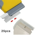 thumbnail image 3 of FACEGA 25 Single-edged Blade Scraper Glass Car Cleaning Tool Glue Removal Blade, 3 of 7