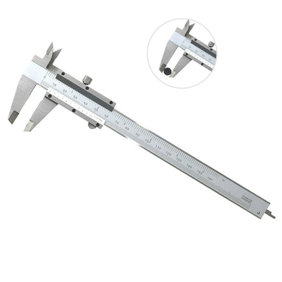 Lzvxtym Dial Caliper,Lzvxtym 6" 150mm Stainless Steel Vernier Caliper Micrometer Measuring Tool Gauge Ruler for DIY Measurement and Jewelry Making