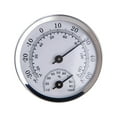 thumbnail image 4 of Mouliraty Wall Mount Analog Humidity Gauge Hygrometer Temperature Meter Indoor, 4 of 5
