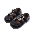 thumbnail image 5 of breaise Toddler Girl Dress Shoes Cozy Mary Jane Flats Little Kid Girl School Church Shoes, 5 of 6
