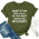 thumbnail image 2 of Gibobby Playera de Verano para Mujer Túnica Manga Letras Camiseta corta Blusa Tops Ronda Mujer Camisas casuales Impresión Cuello Camisetas mujer(Verdemilitary,CH), 2 of 5