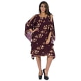 thumbnail image 1 of Moomaya Caftan à Épaules Dénudées Imprimé, Paréo pour Femmes, Robe d'Été, Robe Caftan, 1 of 6