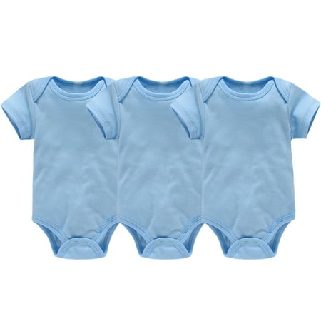 

3Units Baby Summer Clothes Newborn Bodysuits