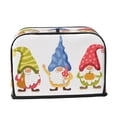 thumbnail image 2 of Fotbe Autumn Funny Gnomes for Two Slice Toaster Cover, Fingerprint Protector, Super Soft Appliance Cover And Dust Cover,Bread Dust Cover & Fingerprint Protection, 2 of 7