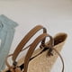 thumbnail image 2 of Bolso Hombro Mano Tejido para Mujer Viajes Al Aire Libre (marrón), 2 of 9
