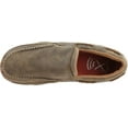 thumbnail image 3 of TWISTED X Adult Male Slip-On Driving Moccasins, Color: Bomber, Size: 12, Width: M, 3 of 7