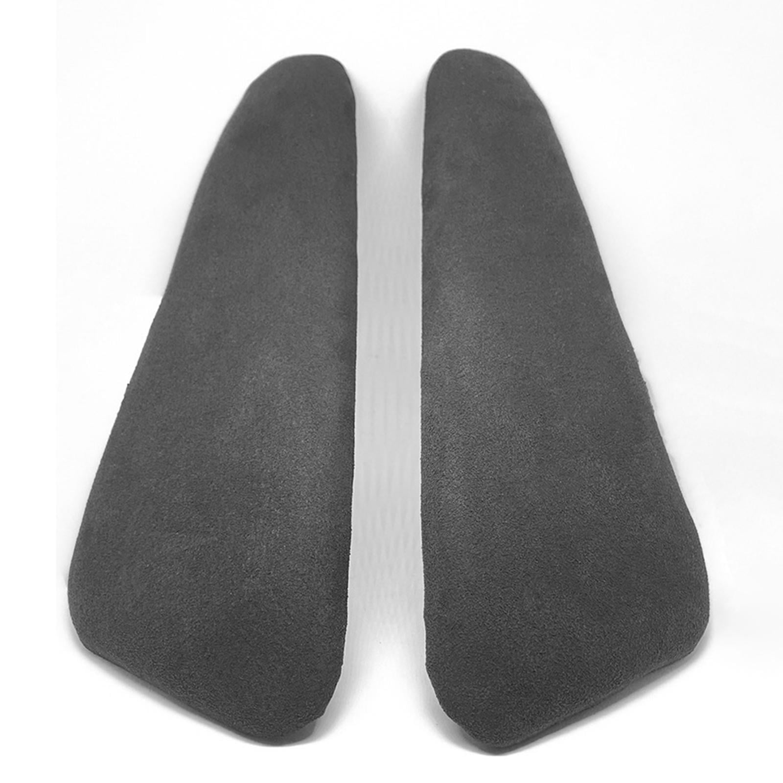jiaping 2 Pieces Car Leg Cushion Knee Pads ,Leg Elbow Cushion Pad Center Comfort Suede