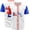White, variant on Puerto Rico Jersey for Men World Game Classic Baseball Jersey 3D Print Shirt