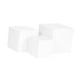 thumbnail image 4 of 3x Cubos acrílicos para exhibición Cajas de exhibición acrílicas Soportes de exhibición de alimentos blancos, 4 of 9