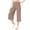 Khaki, variant on Duoif Women High Waist Yoga Pants Hollow Out Comfy Stretchy Leggings Compression Plus Size High Waisted Gym Workout Yoga Pants 2026 Womens Bottoms Beige L