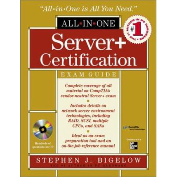 Pre-Owned Server+ Certification All-in-One Exam Guide (Hardcover) 0072131616 9780072131611