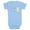 Light Blue, variant on Infant's Care Bears Cheer Bear Funshine Bear and Wish Bear Bodysuit