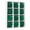 Green, variant on 12PCS Velvet Christmas Balls Ornaments Set for Xmas Christmas Tree 6CM Shatterproof Flocked Christmas Tree Ball Hanging Pendant with 4 Styles for Holiday Wedding Party Decoration (Army Green)