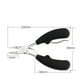 thumbnail image 2 of Cortaúñas para podólogo, cortaúñas para dedos de los pies gruesos y encarnados profesionales para hombres y personas mayores, cortaúñas para pedicura, cortadores para uñas de los pies, herramienta de Namotu WMPH-1028, 2 of 7