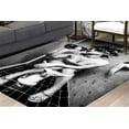 thumbnail image 2 of Entry Rug, Girl Drinking Toilet Rug, Fashion Girl Rug, Gift For The Home Rugs, Wedding Rugs, Toilet Rug, Modern Rugs, Housewarming Gift Rug, 2.6'x4' - 80x120 cm, 2 of 7