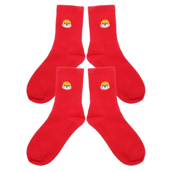 FRCOLOR  2 Pairs Small Fragrant Beret Charm Pendant Year of The Snake Socks Man