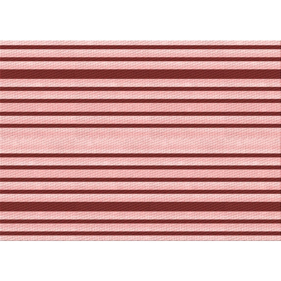 Ahgly Company Indoor Rectangle Patterned Grapefruit Red Area Rugs, 2' x 4'